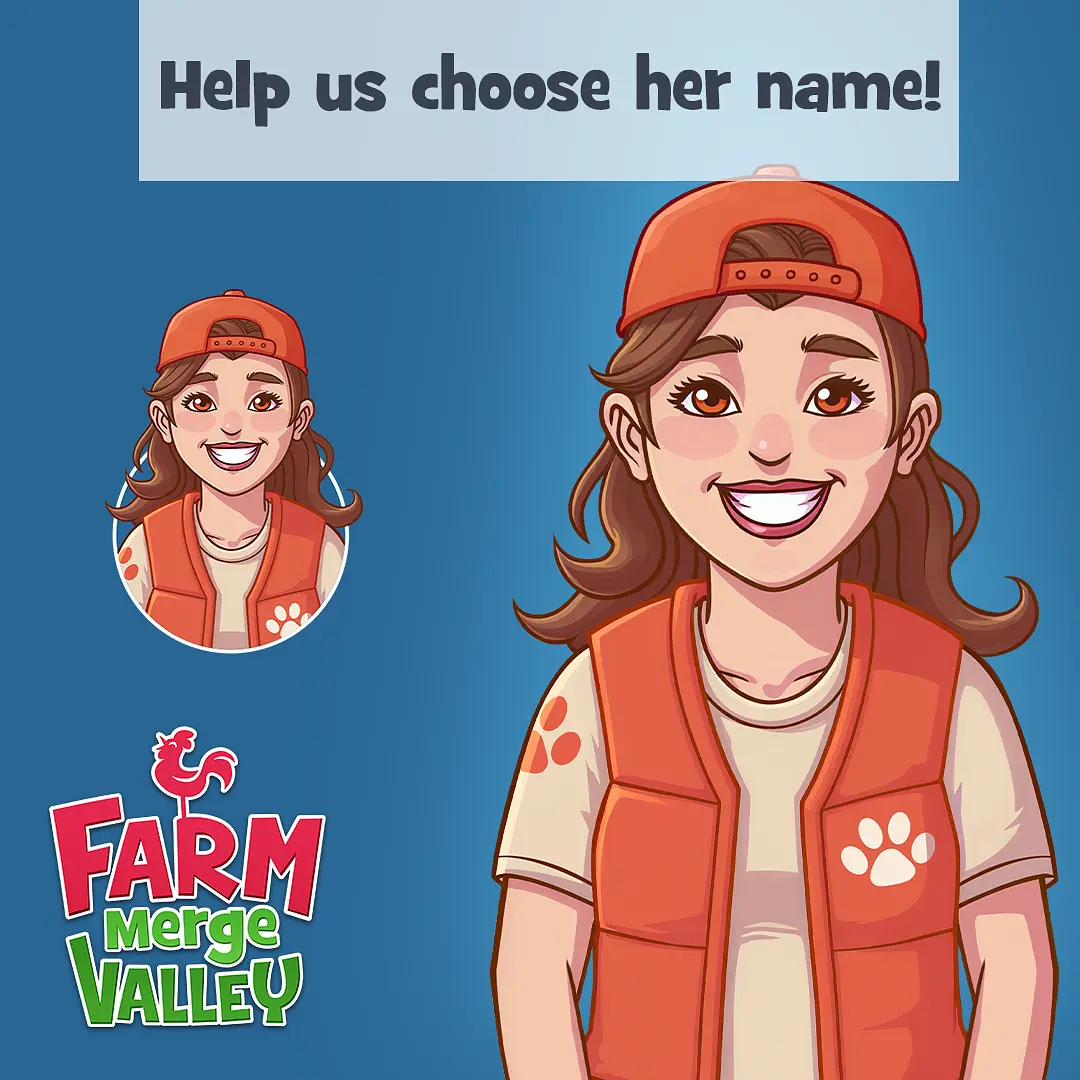 What would you name this new character who will be in charge of taking orders for the dogs? 👩🐾