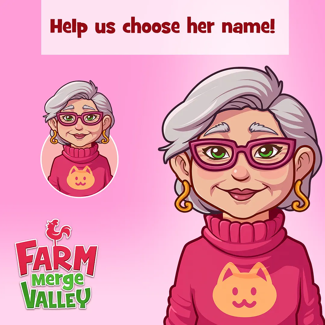 What are your favorite names for the cat-loving lady? 👵🐱 (most suggested names by the community)
